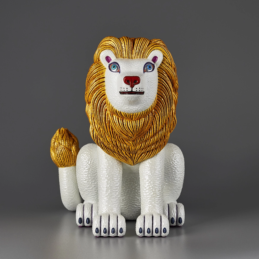 [Pre-order] Atsuhiko Misawa ANIMALS Lion Soft Vinyl Finished Product *Scheduled for release in December 2024