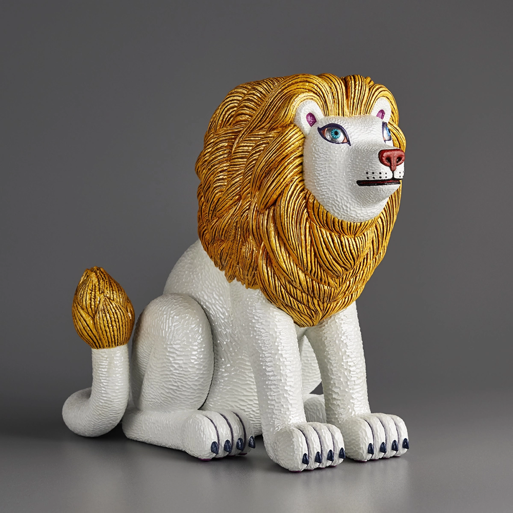 [Pre-order] Atsuhiko Misawa ANIMALS Lion Soft Vinyl Finished Product *Scheduled for release in December 2024