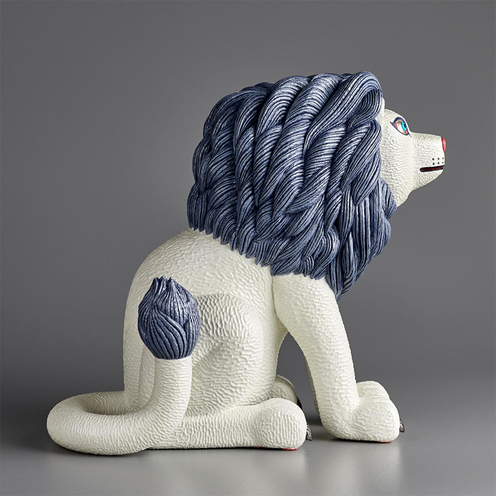 [Pre-order] Atsuhiko Misawa ANIMALS Lion Gray Soft Vinyl Finished Product *Scheduled to be shipped after the release date in December 2024