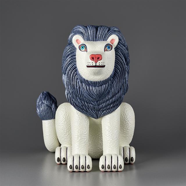 [Pre-order] Atsuhiko Misawa ANIMALS Lion Gray Soft Vinyl Finished Product *Scheduled to be shipped after the release date in December 2024