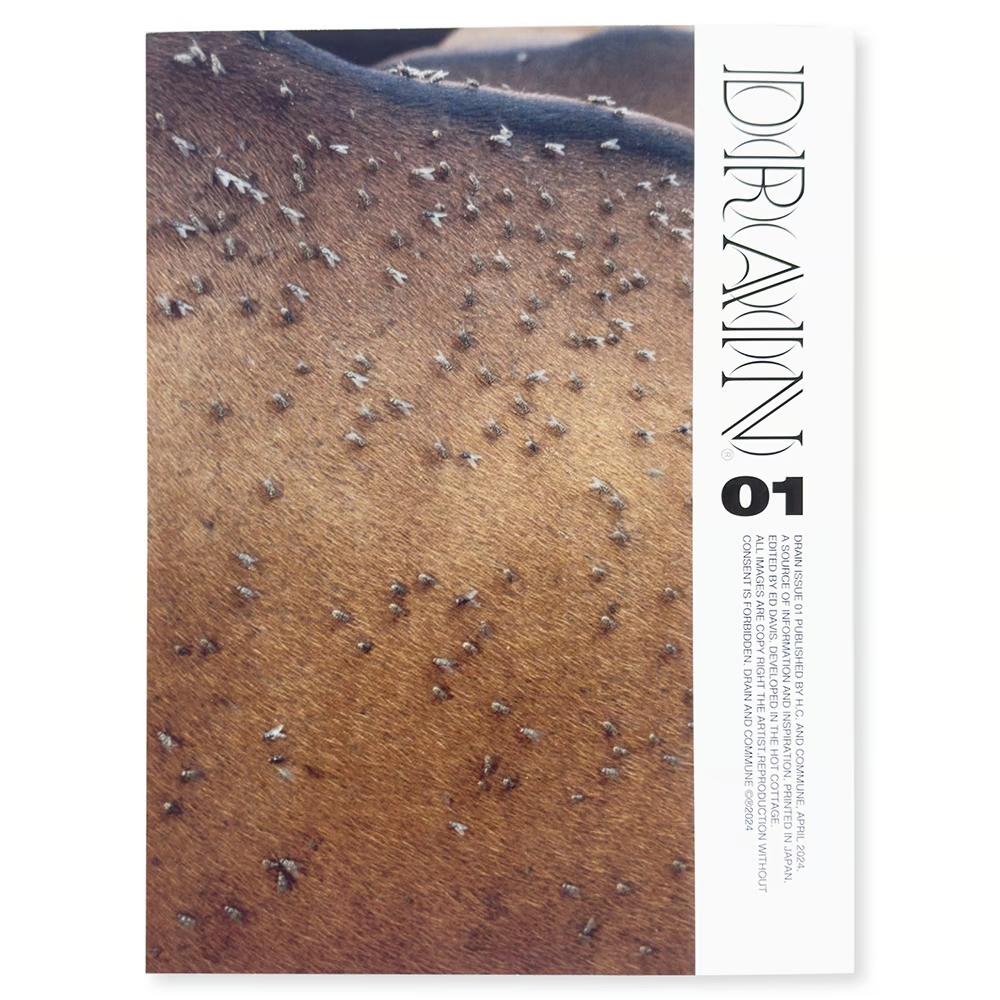 【創刊号】DRAIN ISSUE 01　Ed Davis責任編集のアートマガジン