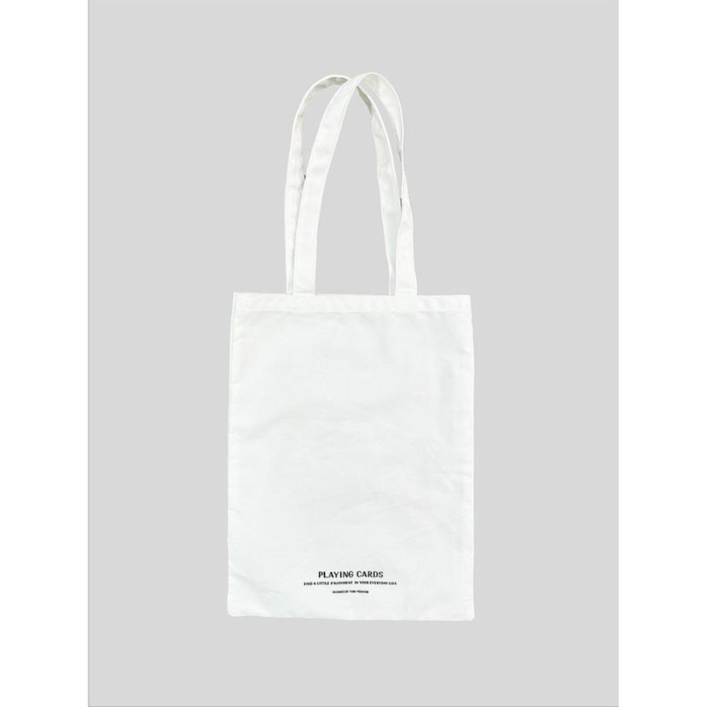 [Yoshida Uni] PLAYING CARDS purple (BOOK TYPE) TOTE BAG set