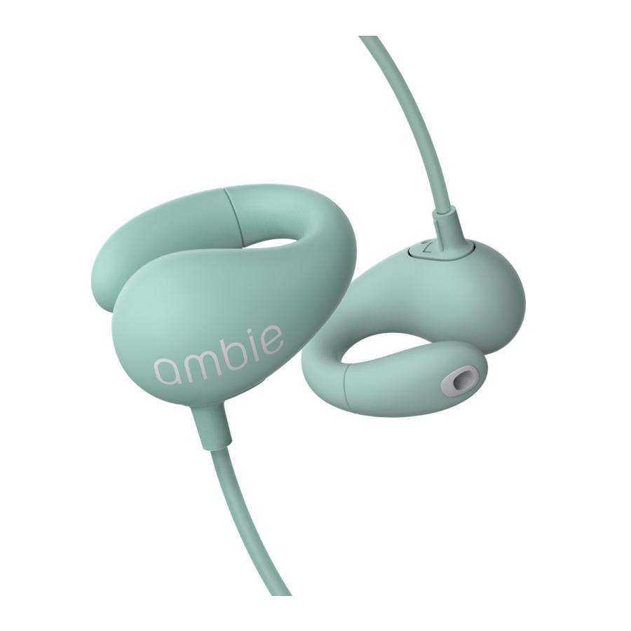 ambie AM-02 ambie sound earcuffs ash green earphones