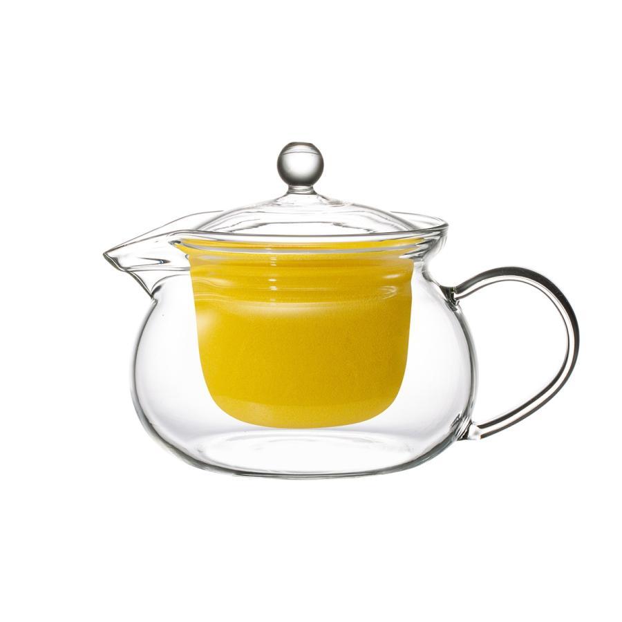 Ceramic Teapot Leaf Pot Lemon Yellow