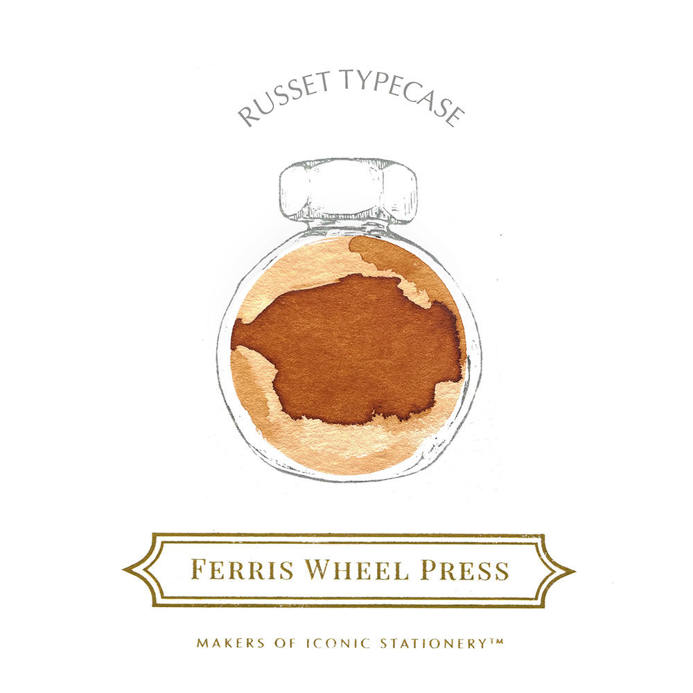 [38ml] Ferris Wheel Press Russet Typecase Ferris Ink