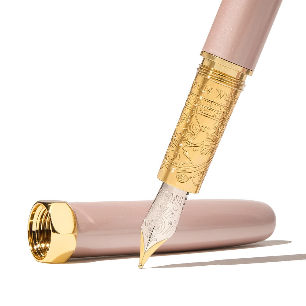 [Selectable nib width] Ferris Wheel Press Fountain Pen Bijou Huffin Puff Pink Ferris