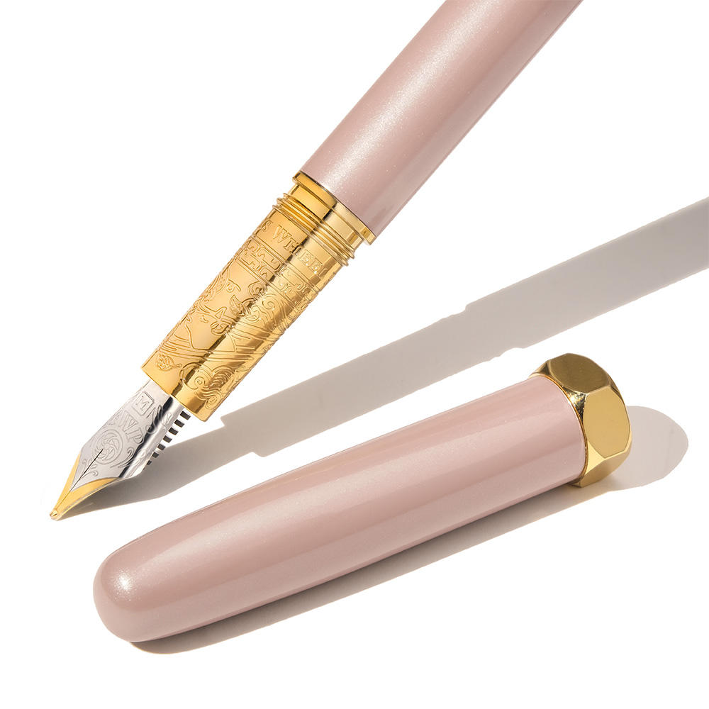 [Selectable nib width] Ferris Wheel Press Fountain Pen Bijou Huffin Puff Pink Ferris