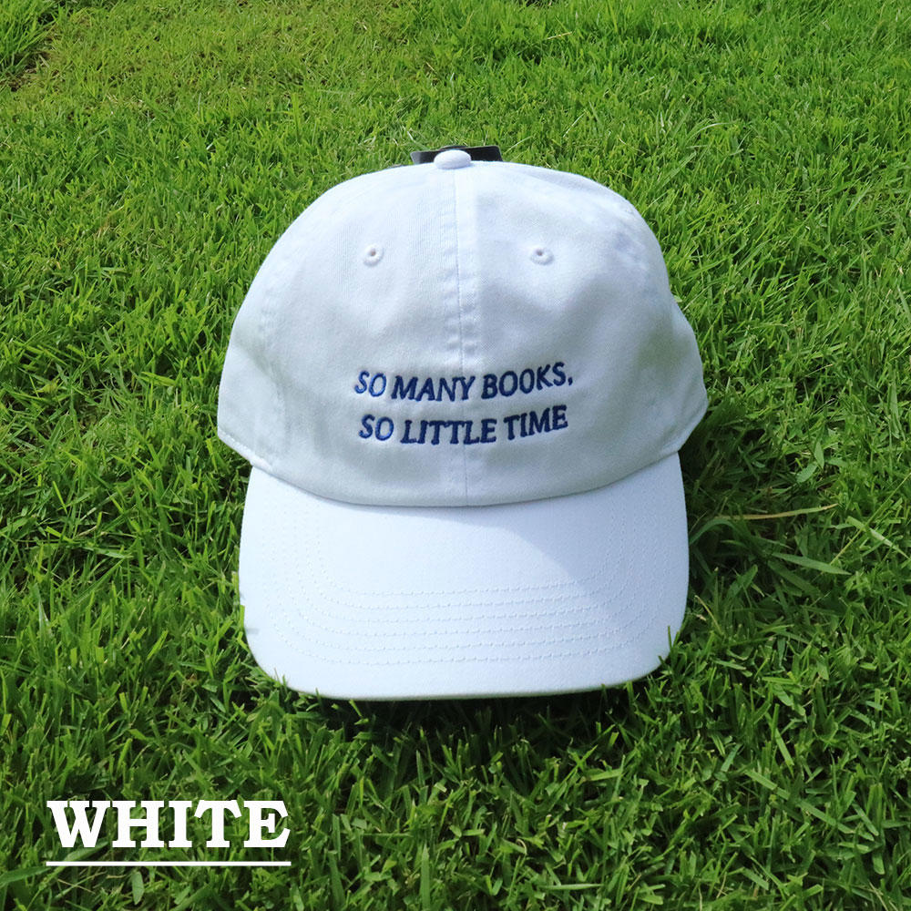 [Choose your type] BLANKMAG BOOK MART "SO MANY BOOKS, SO LITTLE TIME" CAP New color