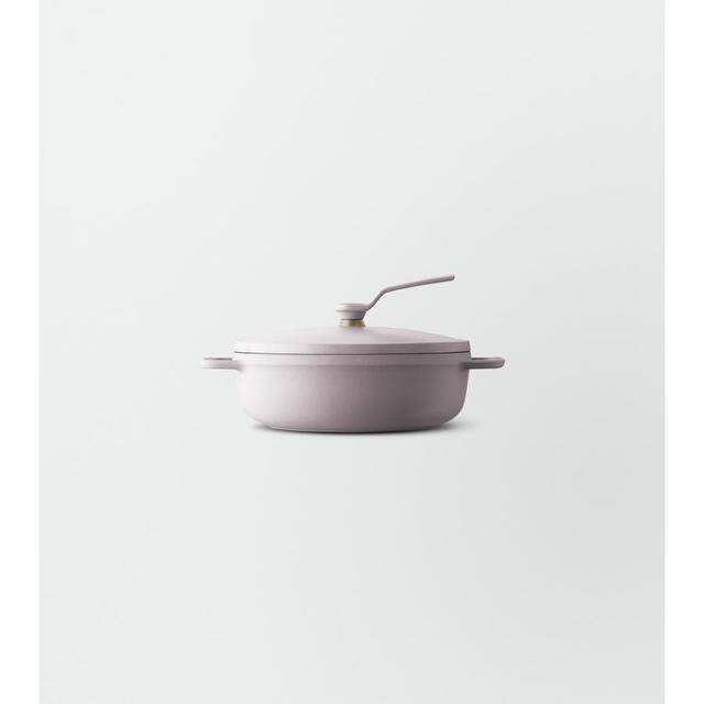 Vermicular Oven Pot 2 Shallow 18cm Matte Cloud Pink