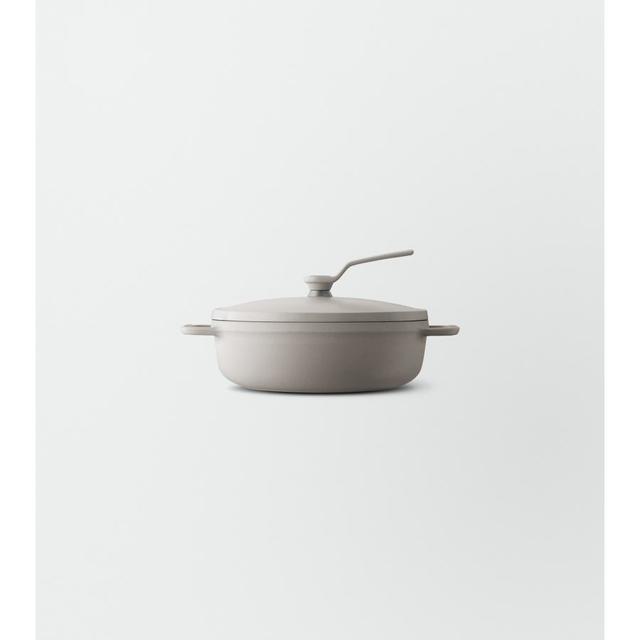 Vermicular Oven Pot 2 Shallow 18cm Matte Linen Beige