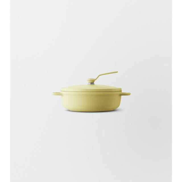 Vermicular Oven Pot 2 Shallow 18cm Matte Chamomile Yellow