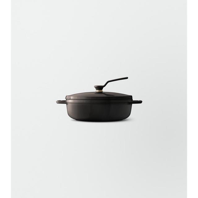 Vermicular Oven Pot 2 Shallow 18cm Hazelnut Brown