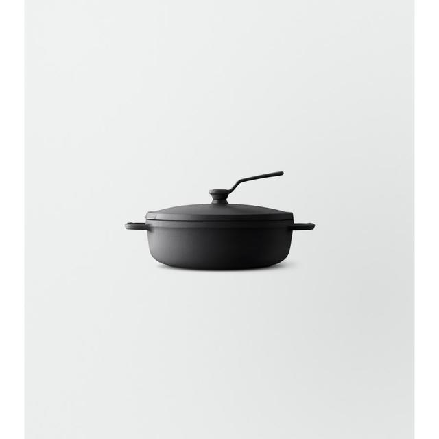 Vermicular Oven Pot 2 Shallow 18cm Matte Black