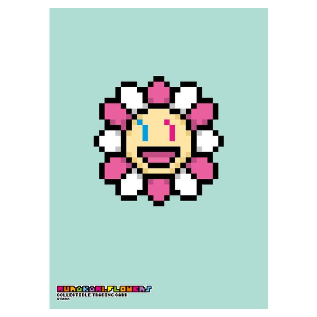 Murakami.Flowers trading card sleeve &quot;Smiling girl&quot; dot flower ver.