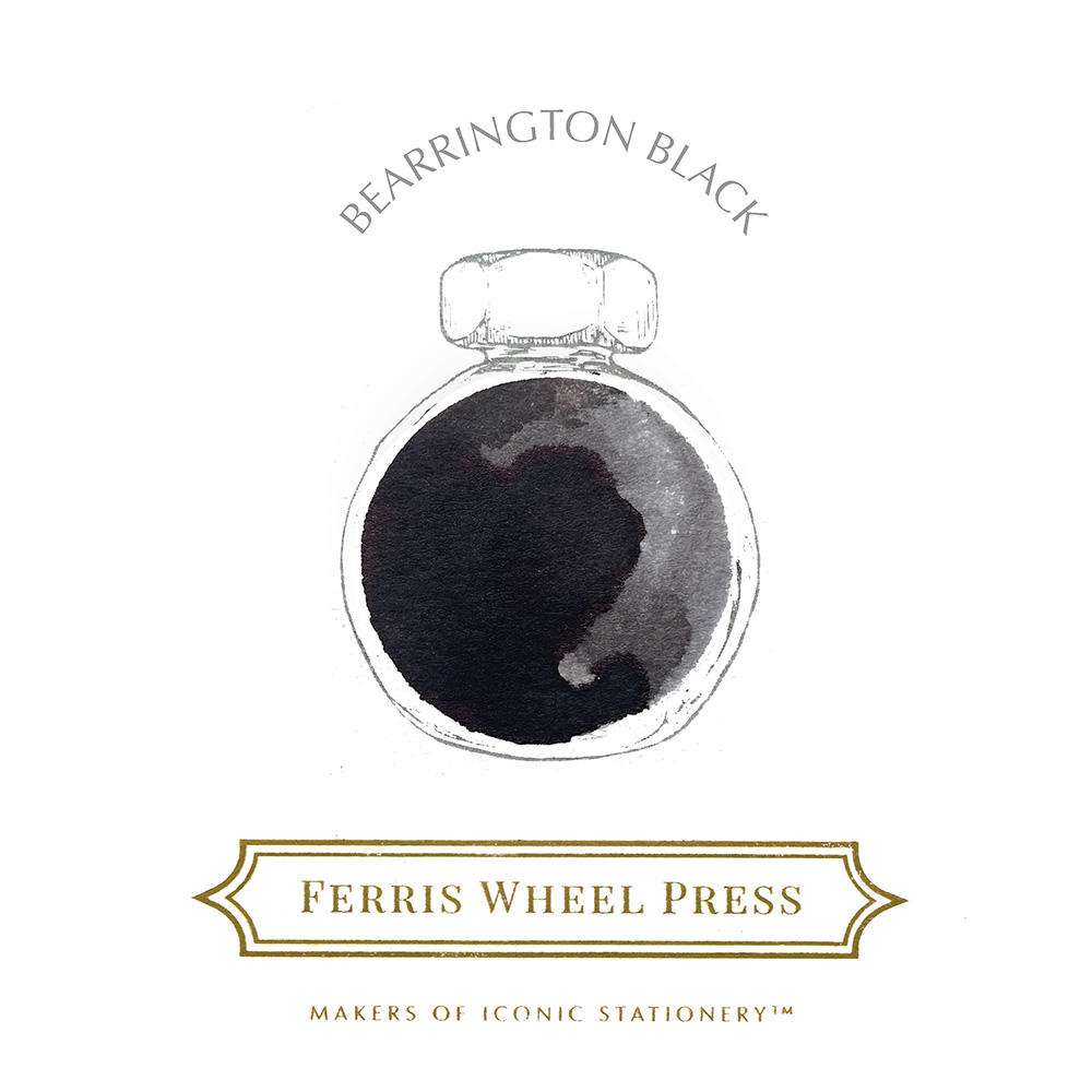 [38ml] Ferris Wheel Press BEARRINGTON BLACK Ferris Ink