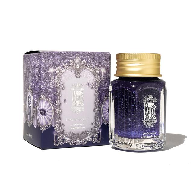 [28ml] Ferris Wheel Press Fanciful Events Collection (pigment ink) Divine Violet Ferris Ink