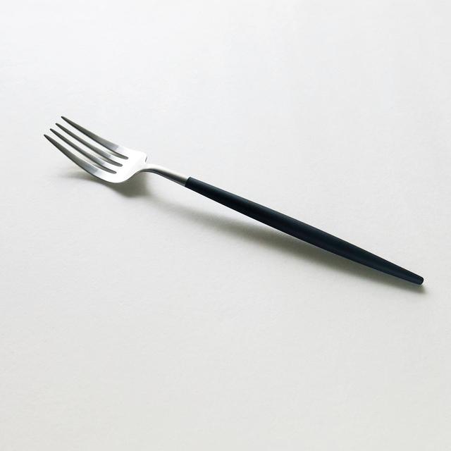 [Cutipol] GOA/Dinner Fork/Black×Silver