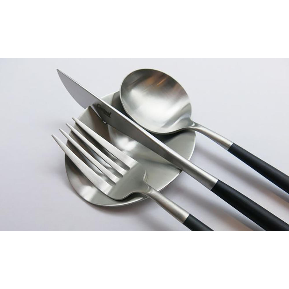 [Cutipol] GOA/Dinner Fork/Black×Silver