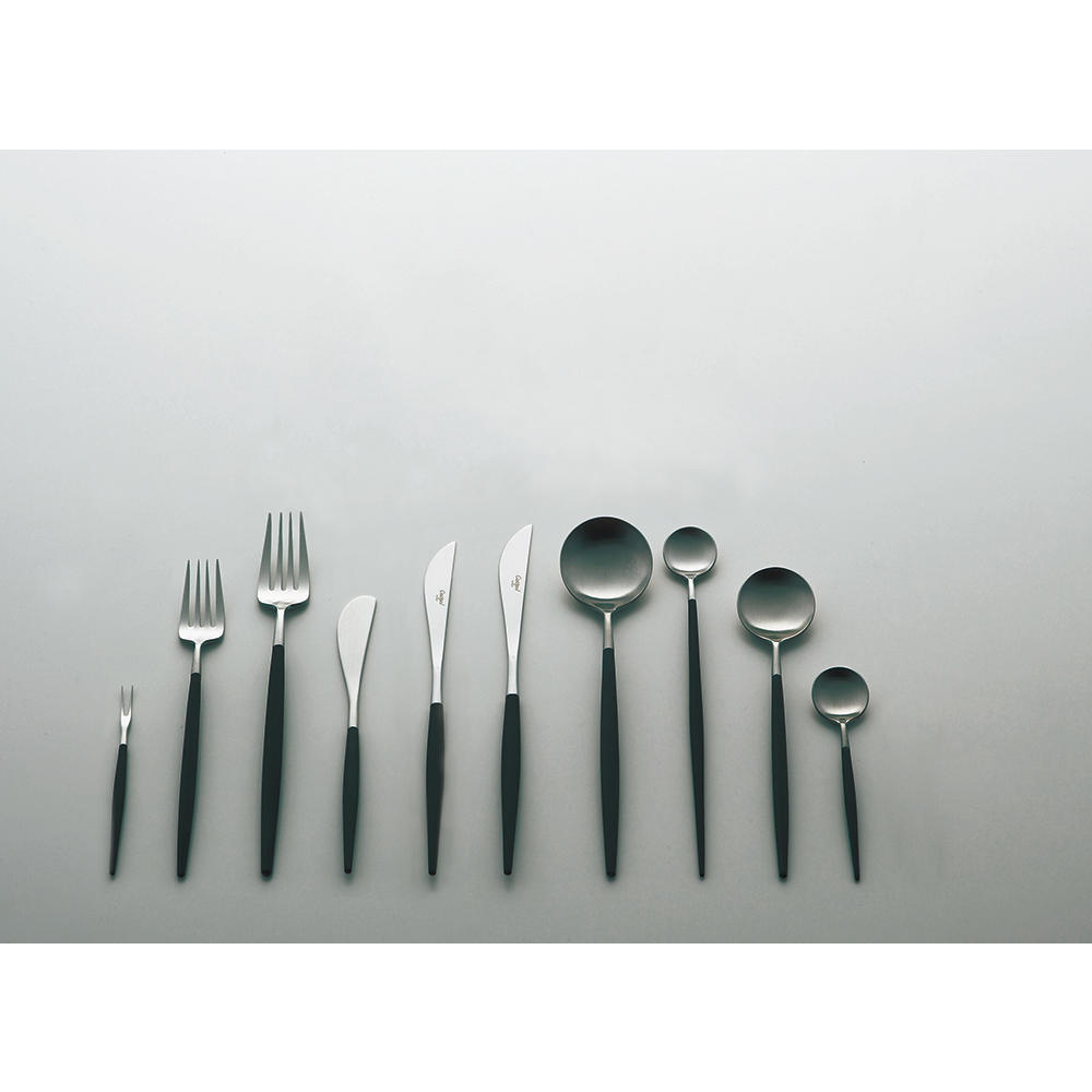 [Cutipol] GOA/Dinner Fork/Black×Silver