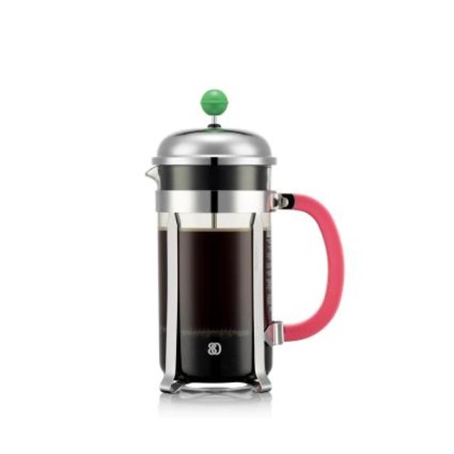 BODUM CHAMBORD French Press Coffee Maker, Green x Pink x Grey