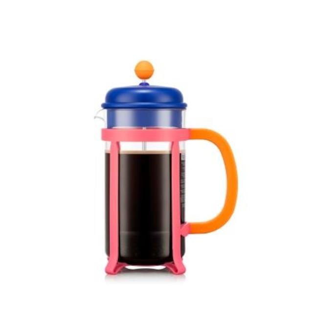 BODUM JAVA French Press Coffee Maker Orange x Blue x Pink