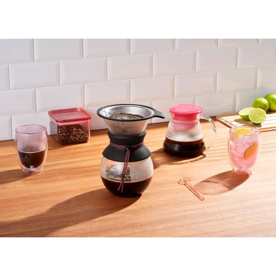 BODUM ボダム POUR OVER  ドリップコーヒーメーカー ストロベリー