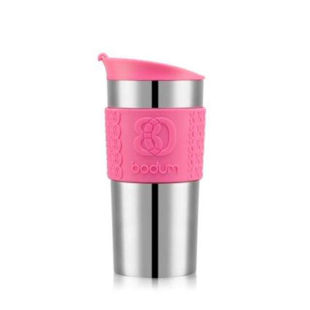 BODUM TRAVEL MUG Tumbler, Strawberry