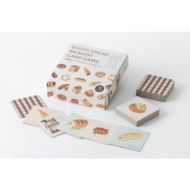 Memory card game with Kyoto bread