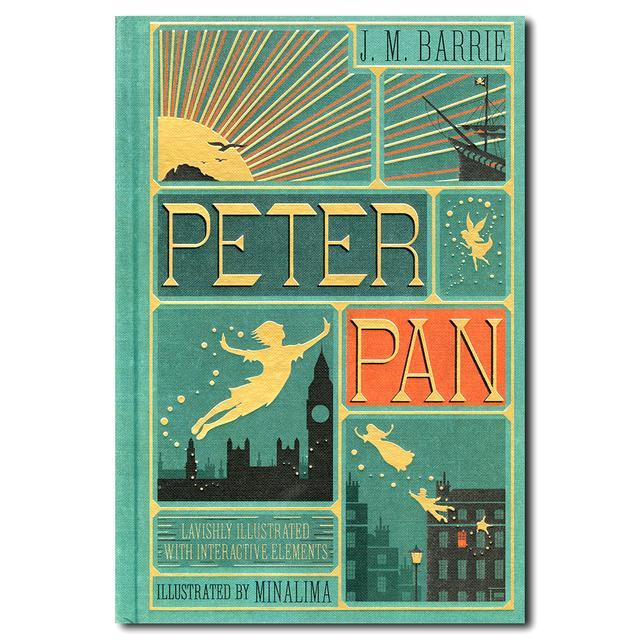 Peter Pan: The Story of the Eternal Boy Peter Pan (English version) (MinaLima Design version)