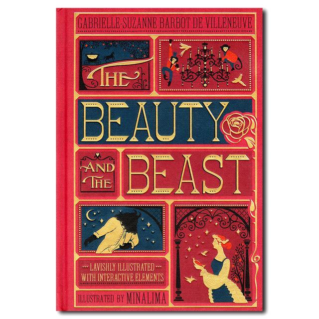 The Beauty and the Beast The famous story "Beauty and the Beast" (English version) (Minarima design version)