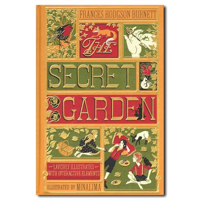 The Secret Garden by Frances Hodgson Burnett (English version) (MinaLima Design version)