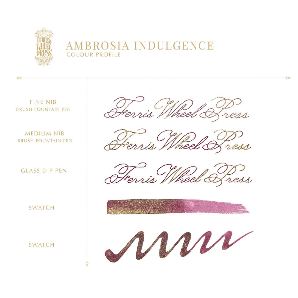 【Ferris Wheel Press】【20ml】Ambrosia Indulgence　フェリス インク