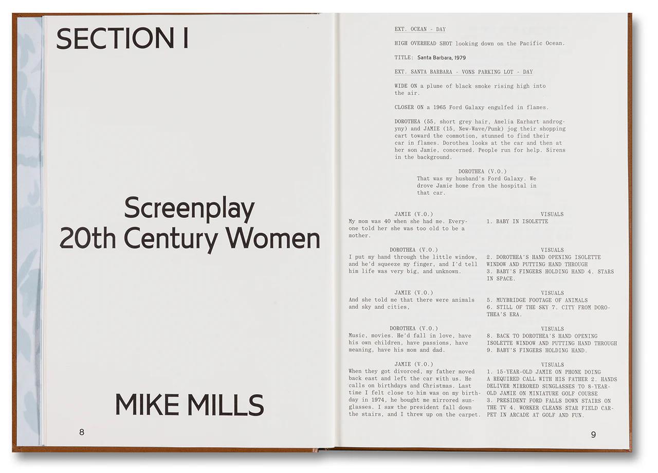 【A24】20TH CENTURY WOMEN SCREENPLAY BOOK by Mike Mills（マイク・ミルズ）　映画『20センチュリー・ウーマン』作品集