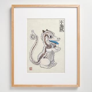 [Giclee: Ayako Ishiguro] Little Demon Beast *Scheduled to be shipped in mid- to late January 2025