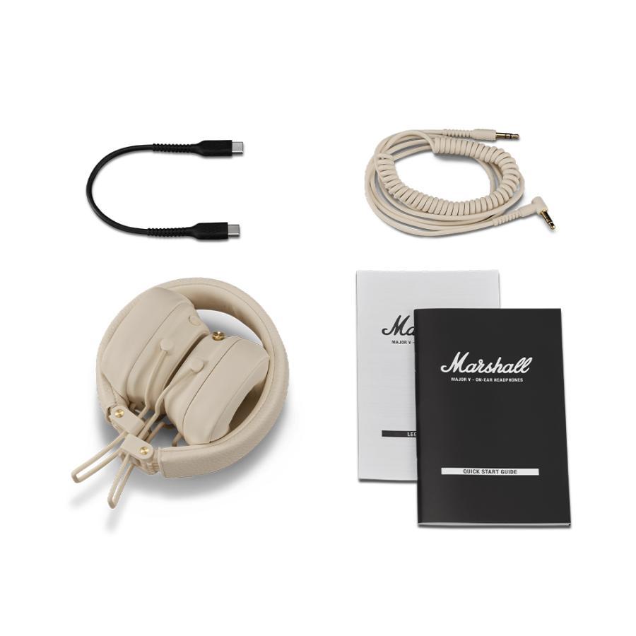 Marshall Major5 cream headphones