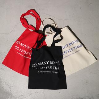 【種類の選択可／ミニトートバッグ】BLANKMAG BOOK MART "SO MANY BOOKS, SO LITTLE TIME" 