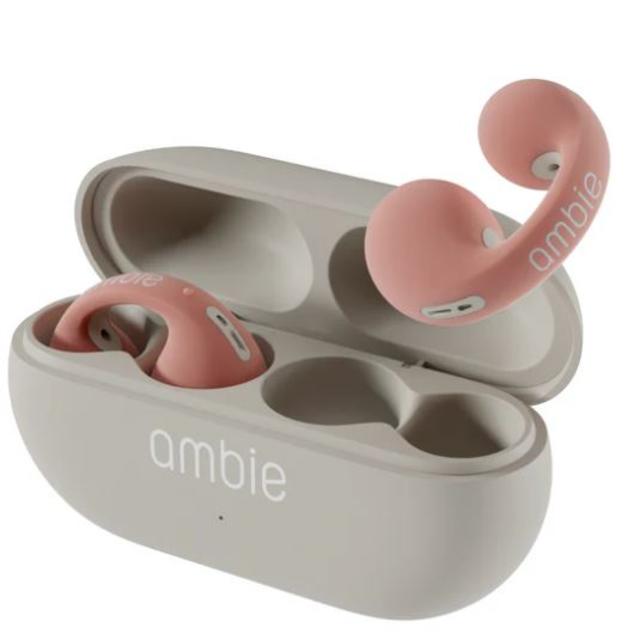 【ambie】 ambie sound earcuffs Flamingo×Beige AM-TW02 アンビー