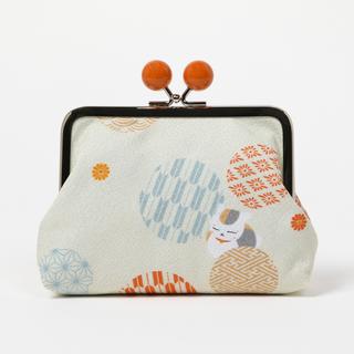 [IP] [Now accepting reservations] Natsume&#39;s Book of Friends Nyanko Sensei Japanese pattern clasp pouch