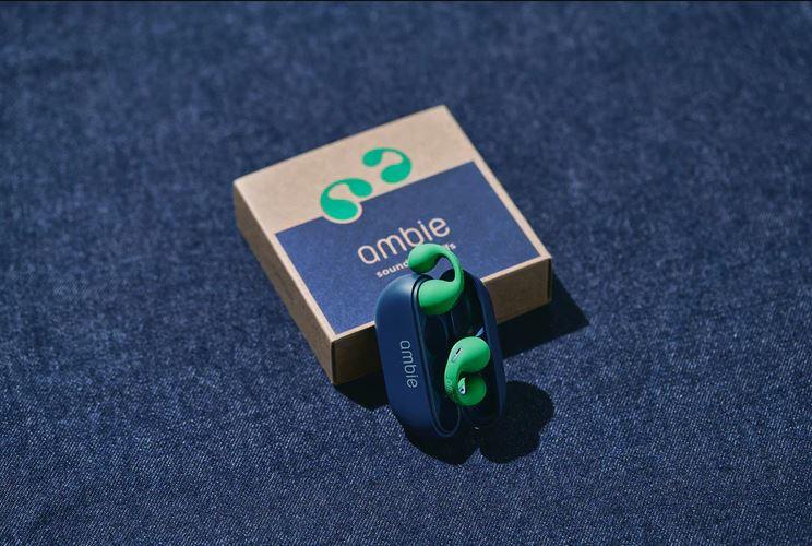 【ambie】 ambie sound earcuffs Green×Indigo AM-TW02 アンビー