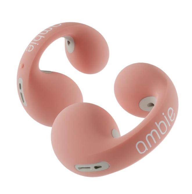 【ambie】 ambie sound earcuffs Flamingo×Beige AM-TW02 アンビー