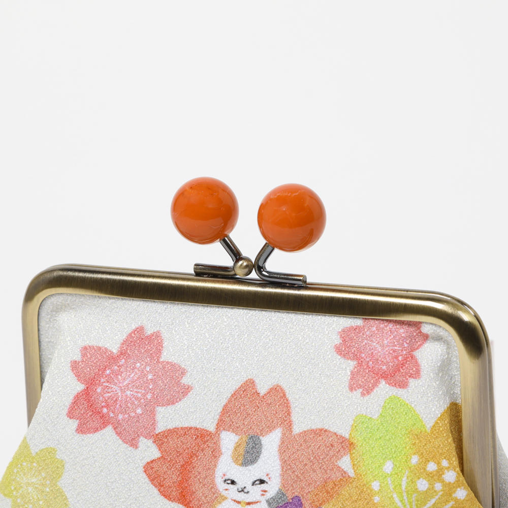 [IP] [Now accepting reservations] Natsume&#39;s Book of Friends Nyanko Sensei Sakura Pattern Clasp Pouch