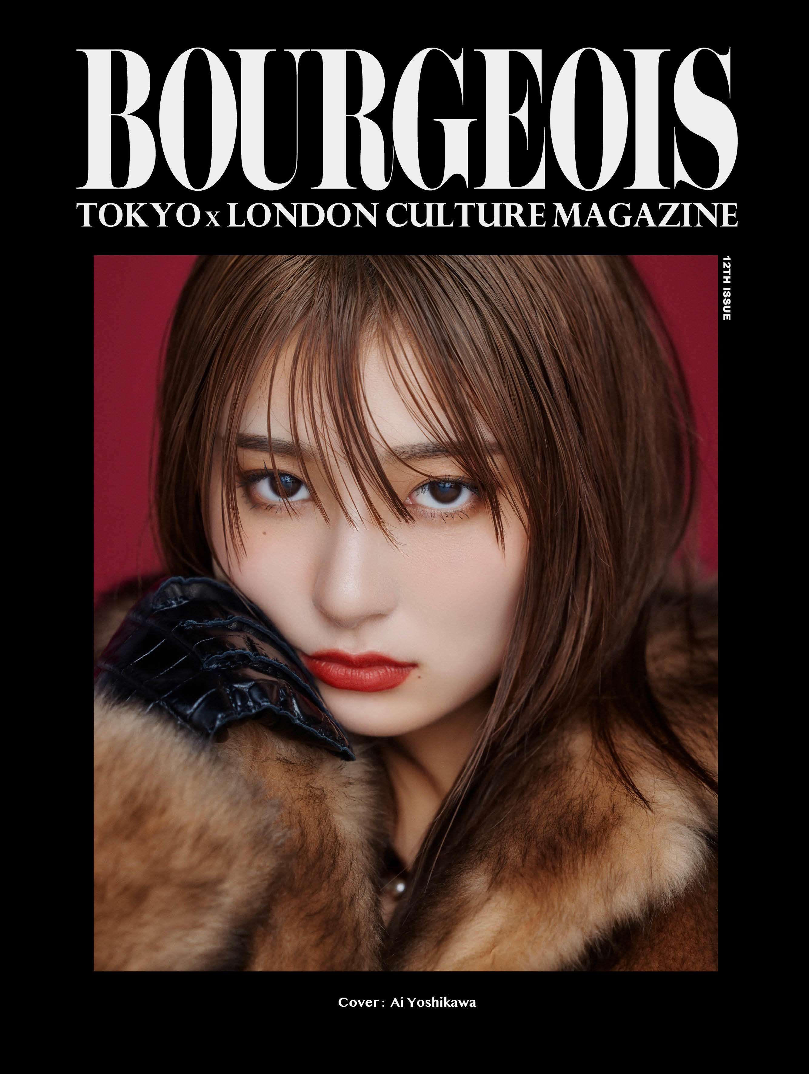 [Pre-order] BOURGEOIS 12TH ISSUE -ROUTE- 10th Anniversary released on 12/15 Cover: Taisuke Fujigaya, Ai Yoshikawa