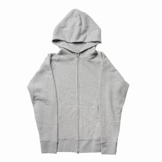 kitt Double Zip Hoodie/MGR Heather Gray M