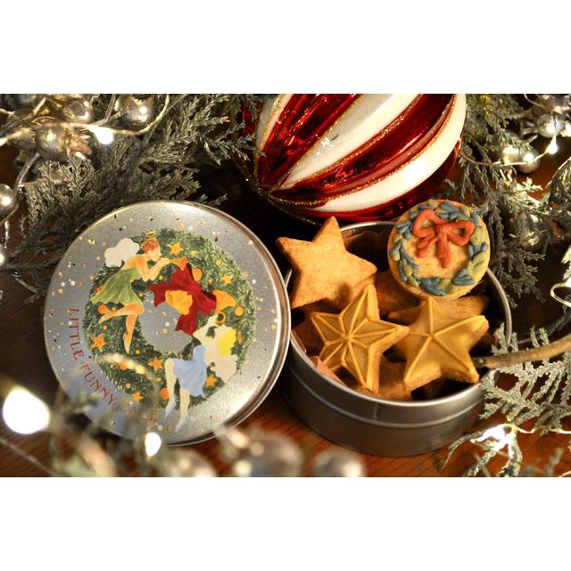 LITTLE FUNNY FACE × COOKIE MAGIC Cookie Can【Angels】【Christmas 2024】LITTLE FUNNY FACE HOLIDAY GIFT SHOP