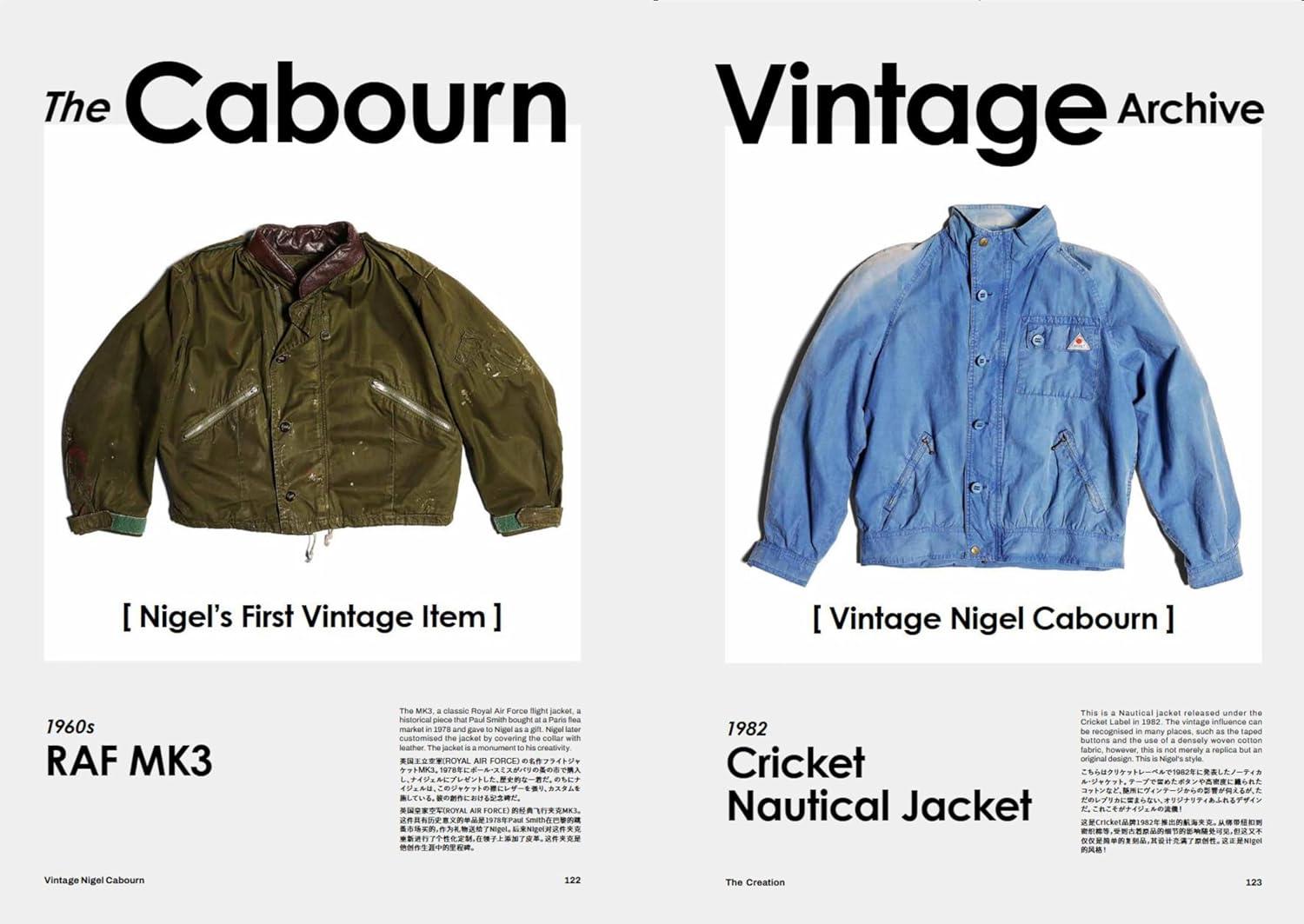 VINTAFE NIGEL CABOURN ナイジェル・ケーボン