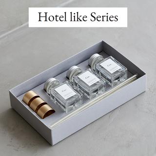 Coe. ガラスディフューザー3個セット＜Hotel like Series＞