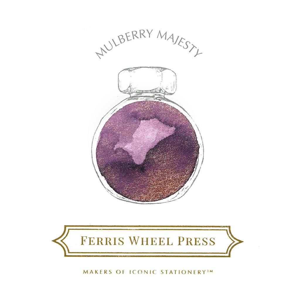 [38ml] Ferris Wheel Press Mulberry Majesty Ferris Ink