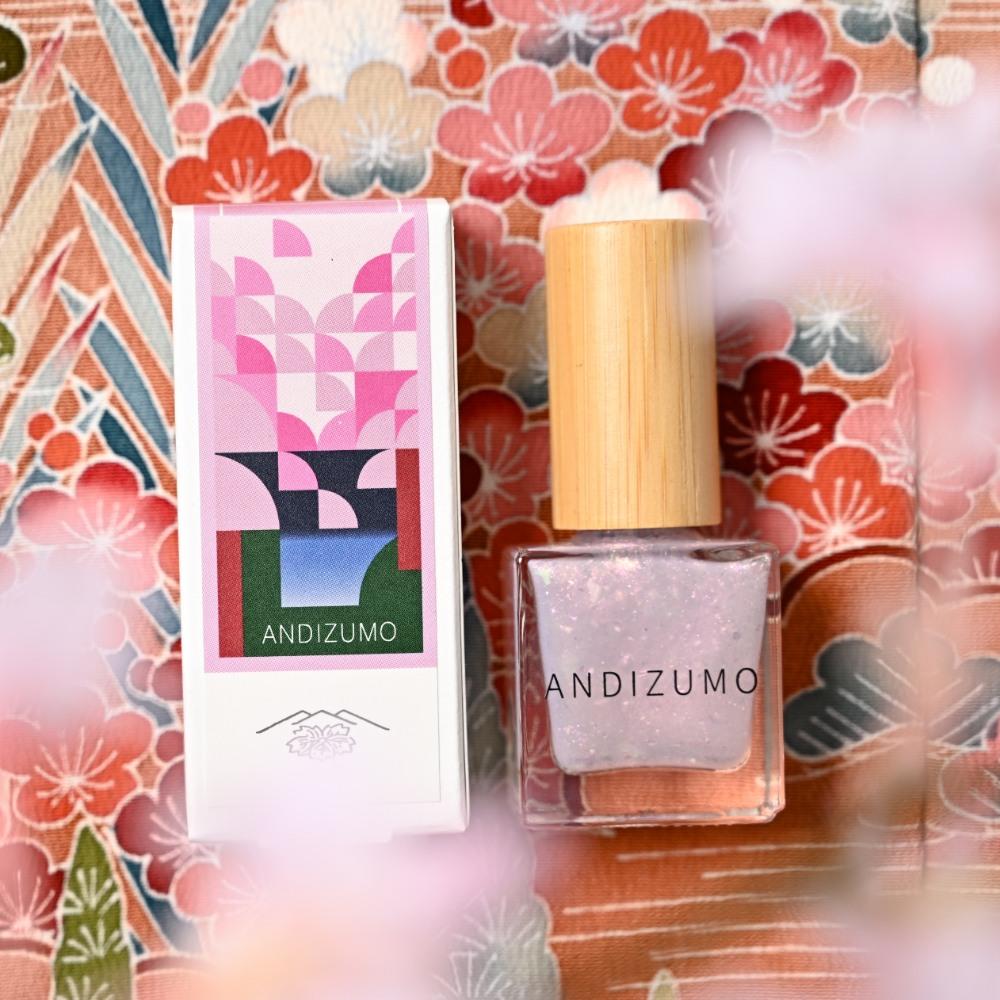 [Tsutaya Juzaburo Fair] ANDIZUMO Nail Color EDO Hyakunenzakura longevity