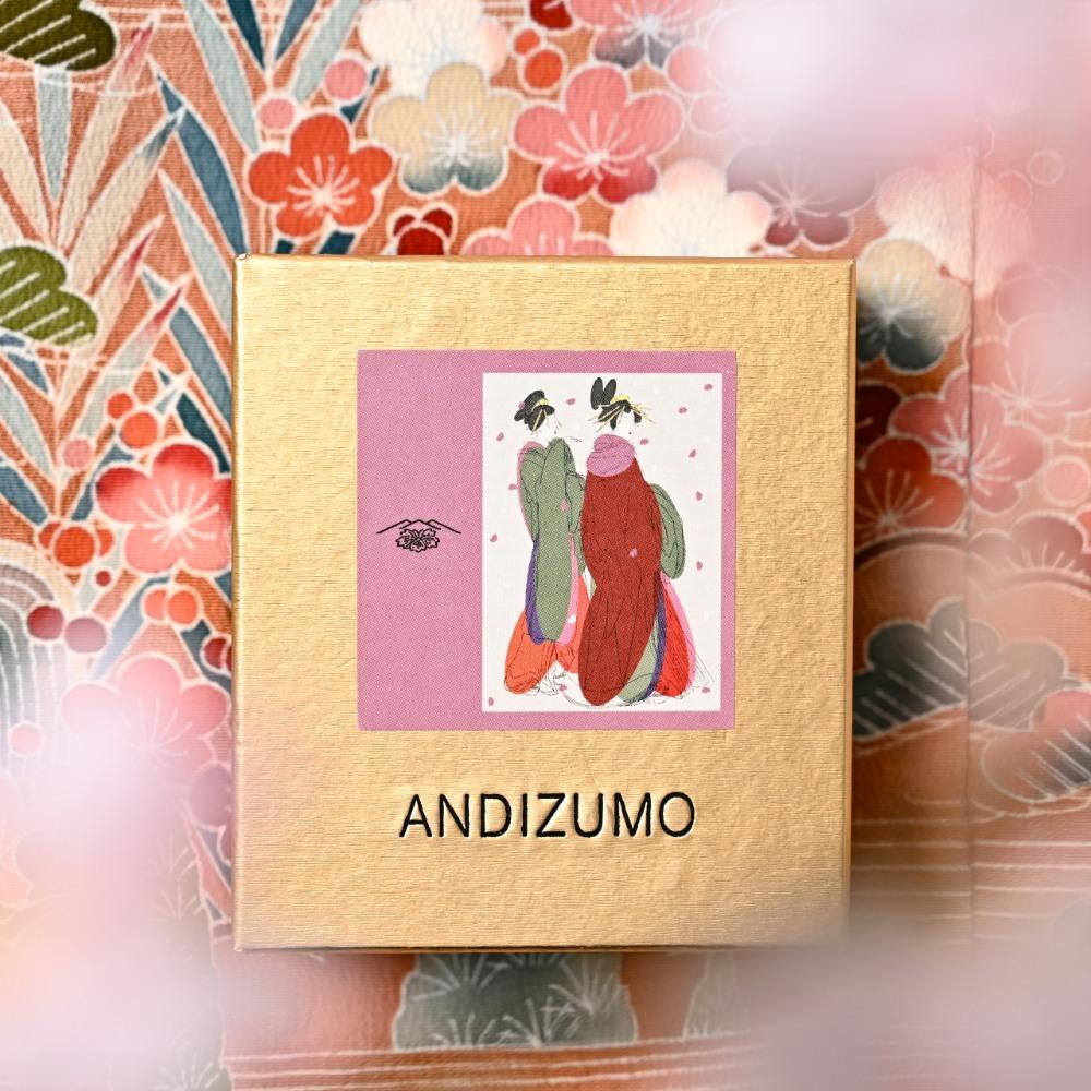 [Tsutaya Juzaburo Fair] ANDIZUMO Nail Color EDO Sakura Set SAKURA SET