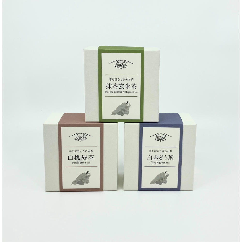 [Tsutaya Juzaburo Fair] Tea to enjoy while reading a book: White Grape Tea Designed by Tsutaya Juzaburo